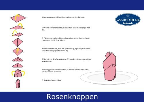 Servietfoldninger - ASP-Holmblad A/S