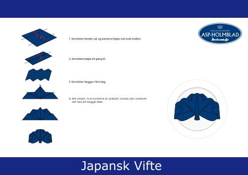 Servietfoldninger - ASP-Holmblad A/S