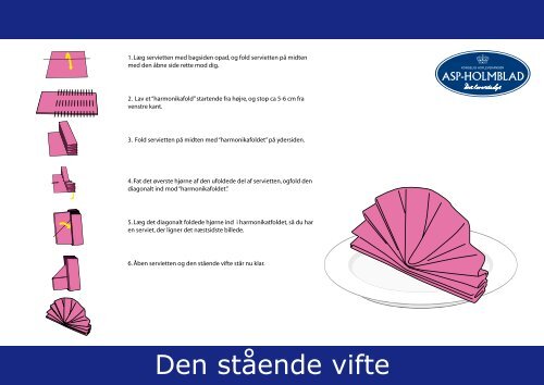 Servietfoldninger - ASP-Holmblad A/S