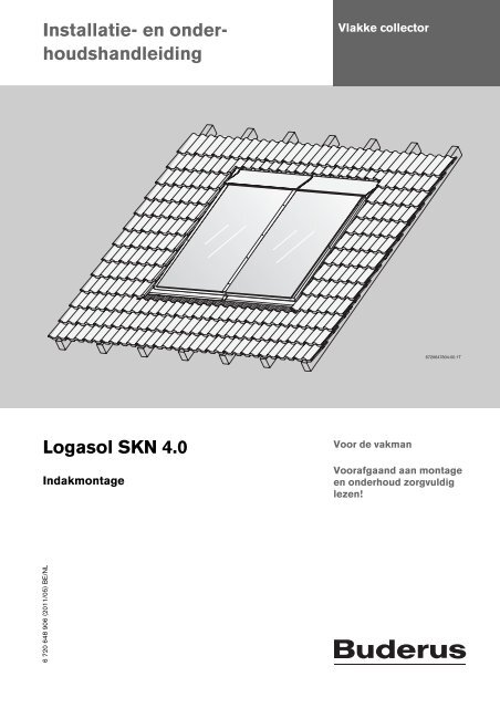 Installatie- en onder- houdshandleiding Logasol SKN 4.0