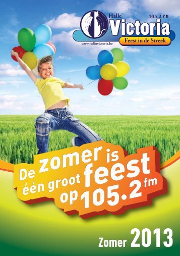 Zomer 2013 - FEEST IN DE STREEK