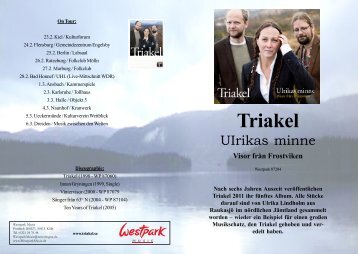 Triakel - Westpark Music