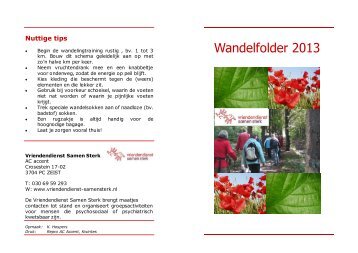Wandelfolder 2013 - Kwintes