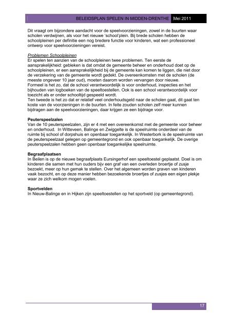 Beleidsplan Spelen in Midden-Drenthe 2011-2020.pdf - Gemeente ...