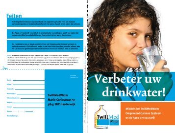 waterbrochure - Morgen Is NU