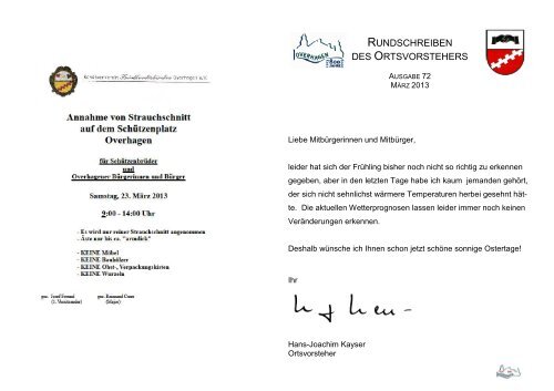 Rundschreiben 01/2013 - Die SPD in Overhagen