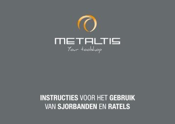 Handleiding spanbanden en ratels - METALTIS