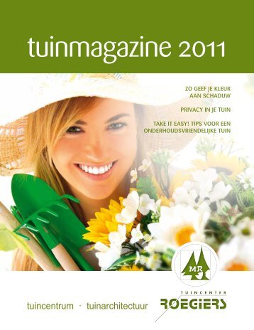 tuinmagazine 2011 - Tuincenter en groendienst Roegiers