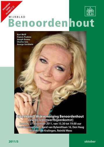 2011 / 5 - Wijkvereniging Benoordenhout