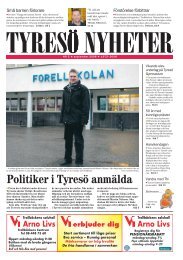 Nr 5 2008 - Tyresö Nyheter