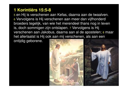 1 Korintiërs 15:1-8