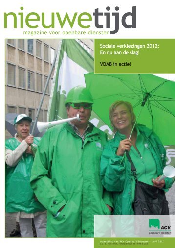 magazine voor openbare diensten - ACV Openbare Diensten