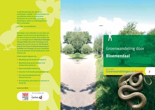 Groenwandeling door Bloemendaal - Gemeente Gouda