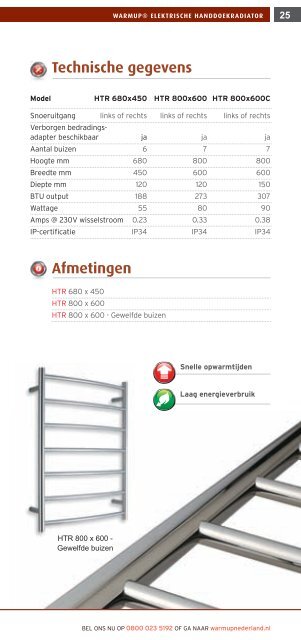 Warmup brochure - Elektrische Vloerverwarming