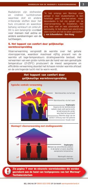 Warmup brochure - Elektrische Vloerverwarming