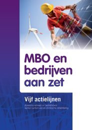 MBO en bedrijven aan zet - Platform Bèta Techniek