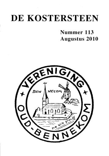 Aug. nr 113 - Oud Bennekom