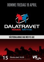 Program - Dalatravet