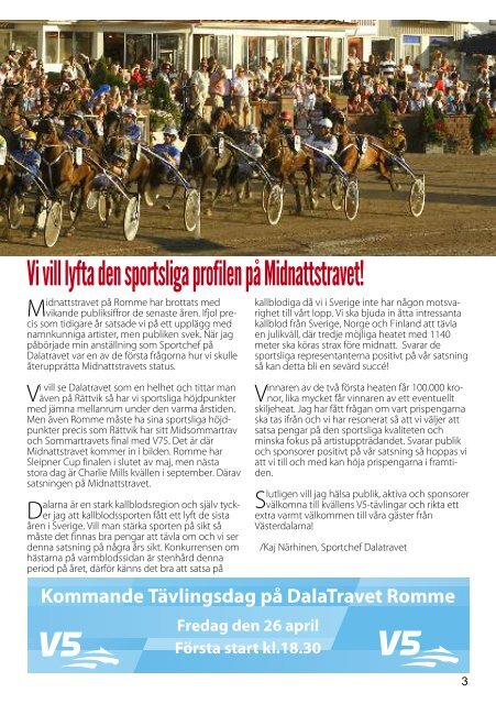 Program - Dalatravet