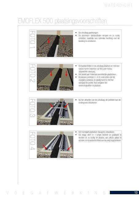VLOERVOEGPROFIELEN: waterdicht & seismisch - Emergo