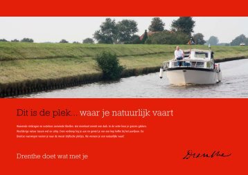 Varen in Drenthe - Vaarverbinding Erica Ter Apel