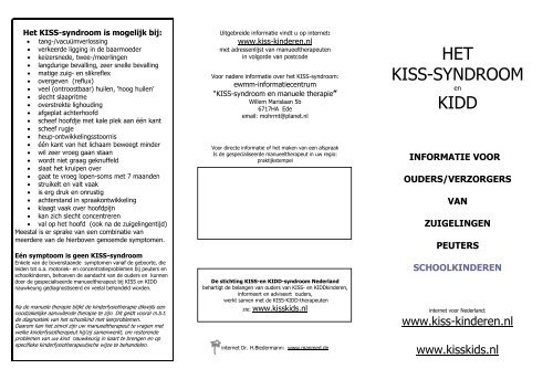 Download hier de Kiss / Kidd folder... - Fysiocentrum Berends
