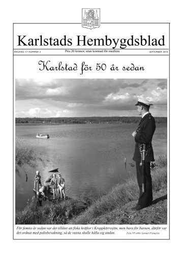 Nr 3 2010 - Karlstads Hembygdsförening
