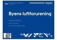 Byens luftforurening