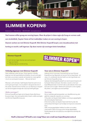 SLIMMER KOPEN® - Seyster Veste