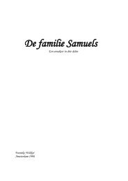 De familie Samuels - Fenneke Wekker