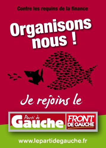 Je rejoins le - Le Parti de Gauche