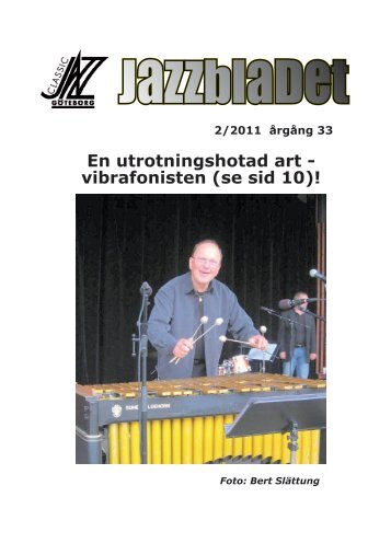 Jazzbladet nr 2/11 - Classic Jazz Göteborg