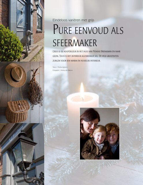 Herenhuis - Pure eenvoud als sfeermaker - De Stamkamer