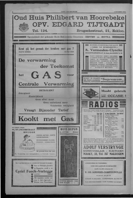 Stemt katholiek op de lijst Nevens den naam SUPRÉ. Dan doet ge ...