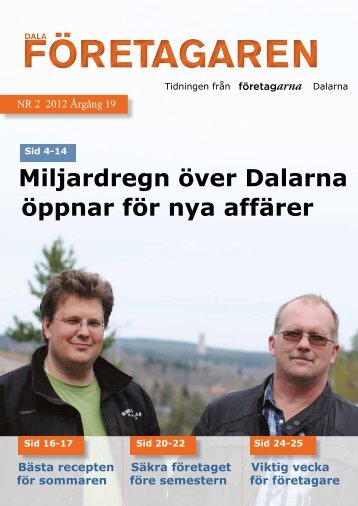 FÖRETAGAREN FÖRETAGAREN - Reporter AB