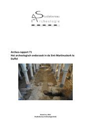 Archeo-rapport 071 - Studiebureau Archeologie