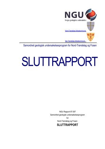 SLUTTRAPPORT