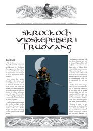 SKROCK OCH VIDSKEPELSER I TRUDVANG - Riotminds