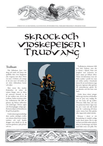 SKROCK OCH VIDSKEPELSER I TRUDVANG - Riotminds