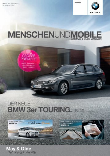 Aktuelle Ausgabe des May & Olde Magazins. (PDF