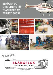 Slangflex Produkt Katalog