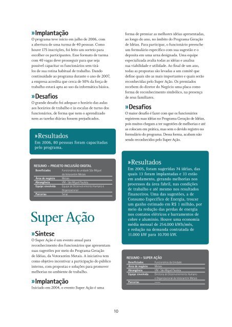 Caderno de Boas Práticas de Responsabilidade Social Corporativa