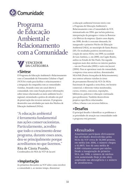 Caderno de Boas Práticas de Responsabilidade Social Corporativa