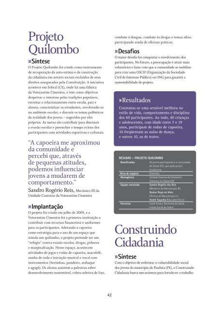 Caderno de Boas Práticas de Responsabilidade Social Corporativa