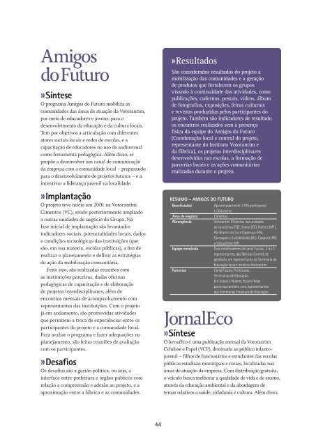 Caderno de Boas Práticas de Responsabilidade Social Corporativa