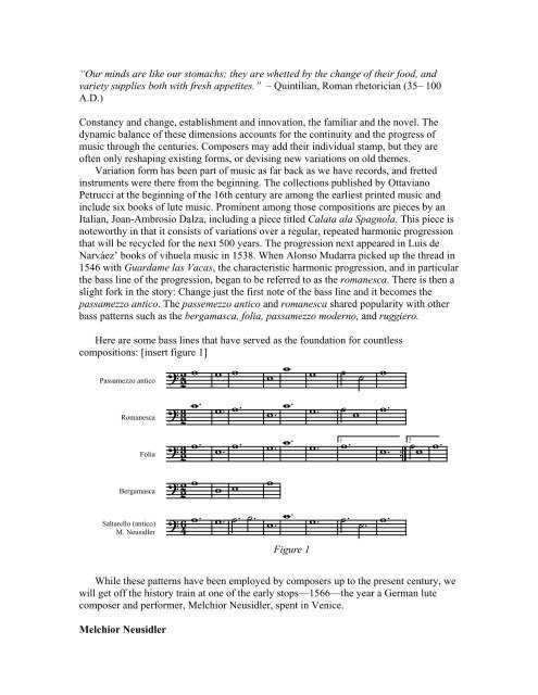 Article42-Neusidler - Richard Yates Classical Guitar Transcriptions