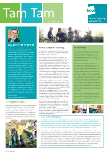 Uw partner in groei Uit eigen tuin... - Kinderopvang Walcheren