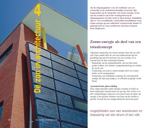 De Zon in stedenbouw en architectuur - Organisatie voor Duurzame ...