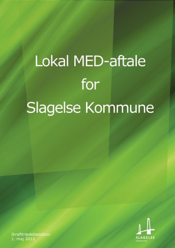 Lokal MED-aftale for Slagelse Kommune