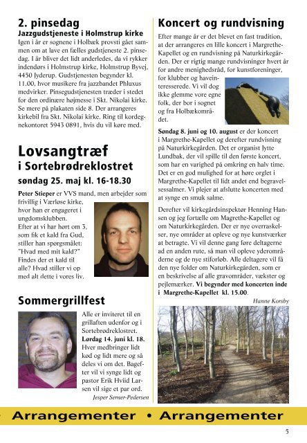 Kirkeblad for perioden maj-juni-juli 2008. - Skt. Nikolai Kirke, Holbæk